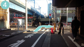 不動前駅からのアクセス